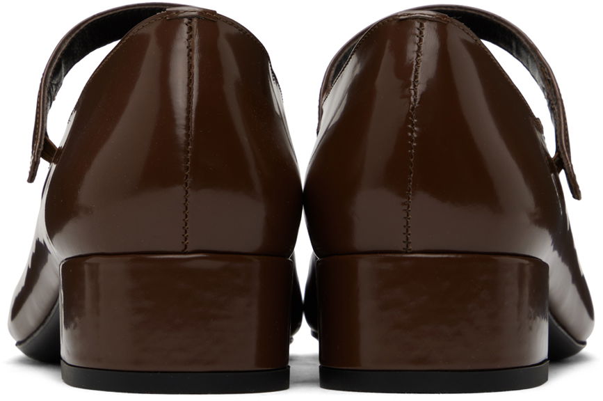 Oblečenie BY FAR BY FAR Ginny Ballerina Flats Hnedá | 22PFGINSEQW, 1