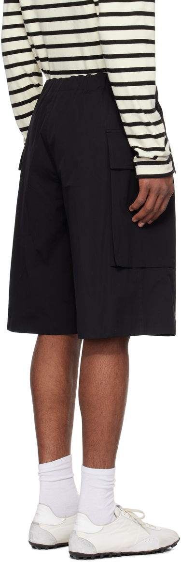 Šortky Jil Sander Jil Sander Embroidered Logo Cargo Shorts Čierna | J47KA0279_J45292, 2