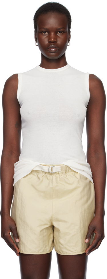 Tielko Jil Sander Jil Sander 3 Layers Tank Top Biela | J40FV0106_JTN356, 0