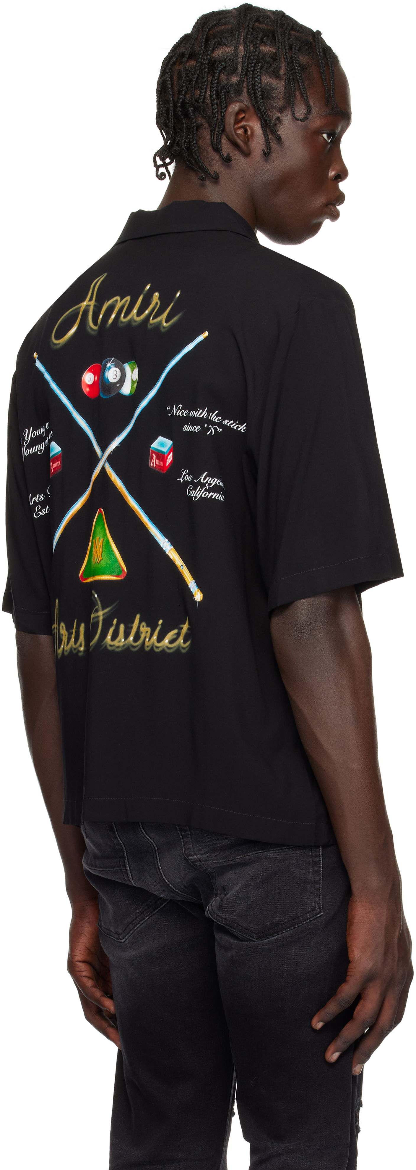 '' Pool Cue Bowling Shirt