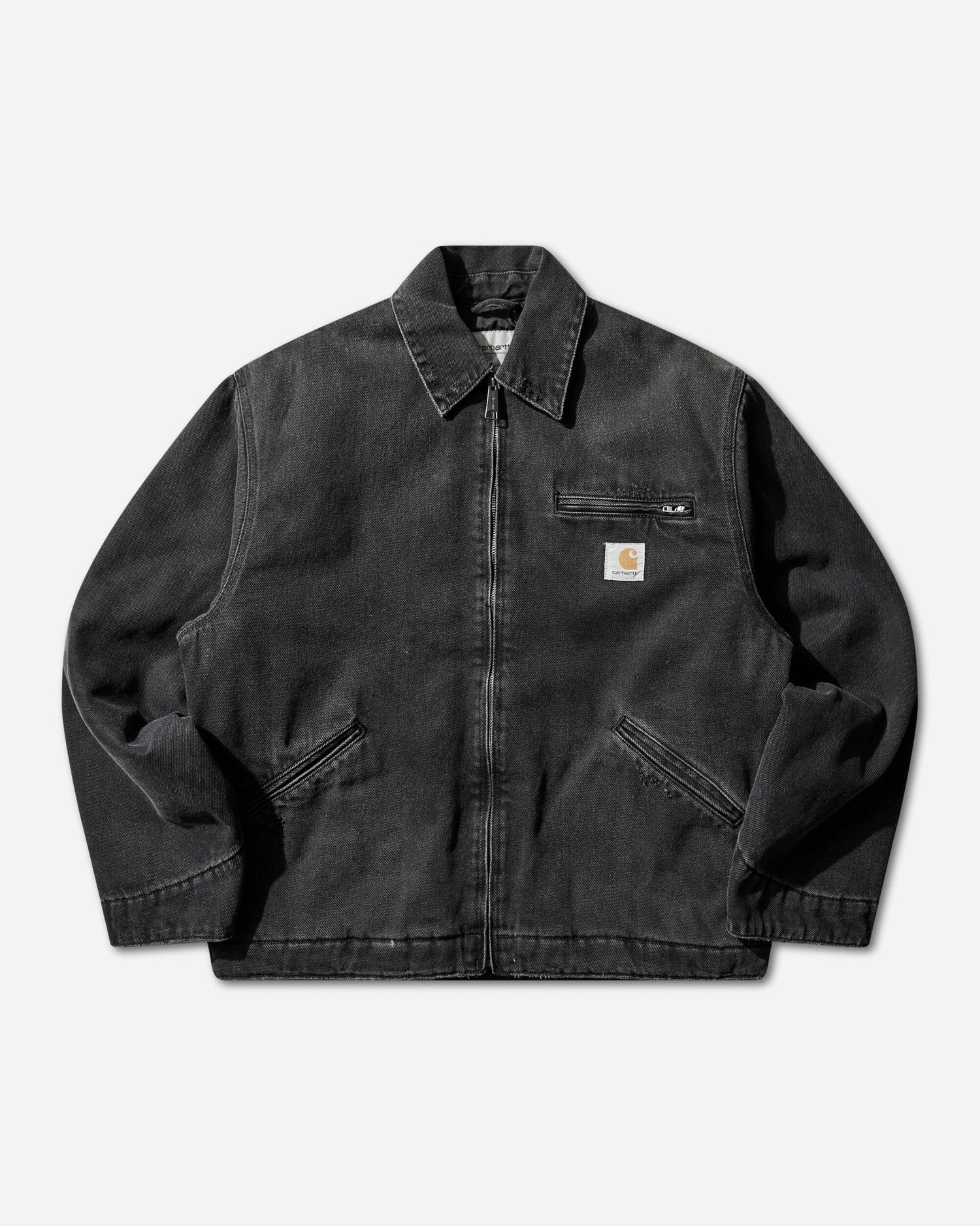 Bunda Carhartt WIP WIP OG Detroit Canvas Zip Jacket Čierna | I036259.89B7, 1