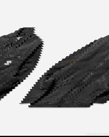 Bunda Carhartt WIP WIP OG Detroit Canvas Zip Jacket Čierna | I036259.89B7, 1