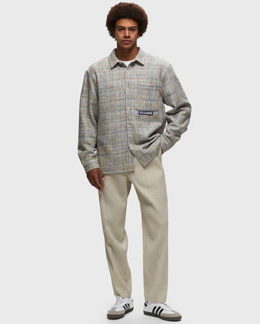 Košeľa Pleasures Periodic Work Shirt Šedá | P23W028 GREY, 4