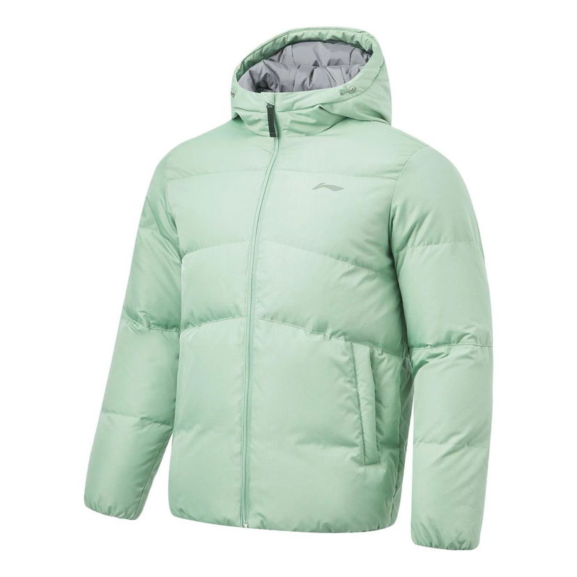 Prešívaná bunda Li-Ning Lightweight Down Jacket Zelené | AYMT061-3