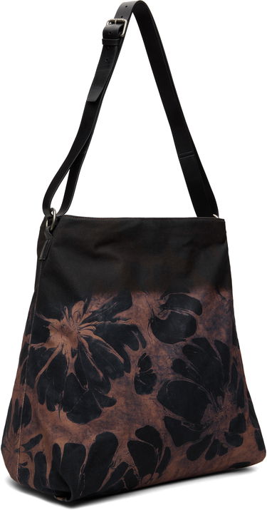 Taška cez rameno Dries Van Noten Dries Van Noten Floral-Print Canvas Shoulder Bag Hnedá | 251-021508-798, 1