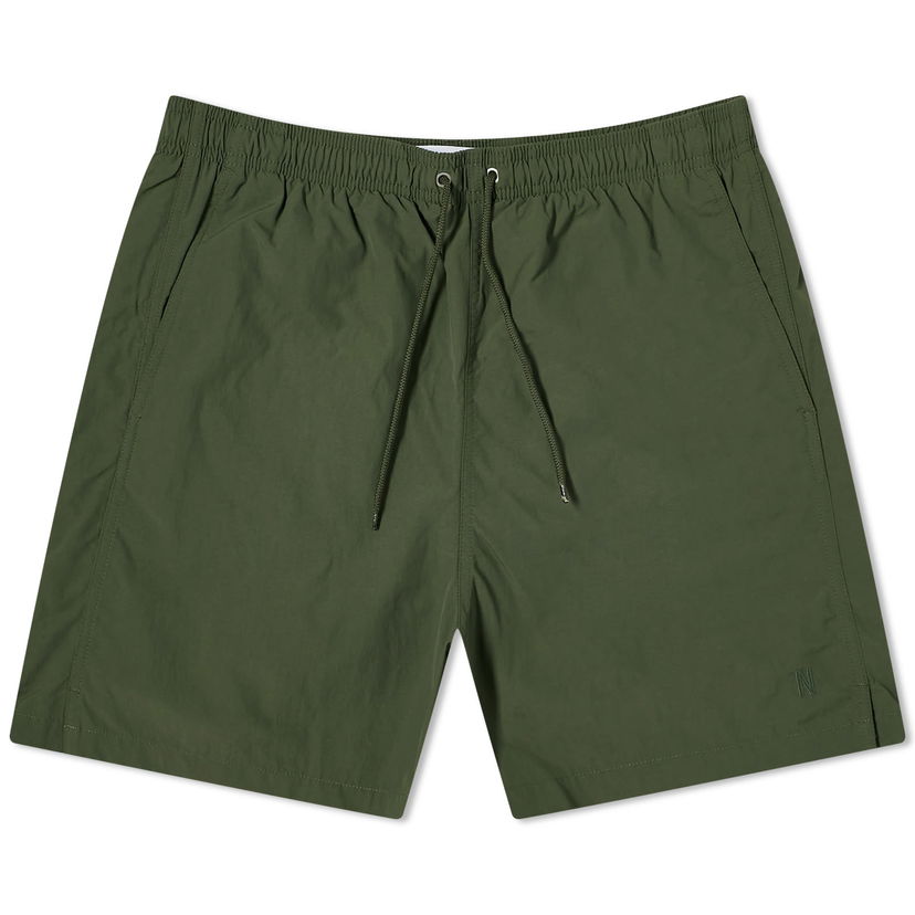 Šortky NORSE PROJECTS Hauge Swim Shorts Zelené | N35-0606-8022