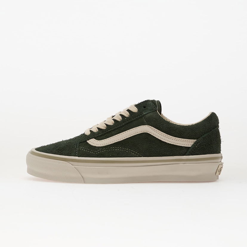 Tenisky a topánky Vans LX Old Skool Shag Suede Zelené | VN000D9JKEL1