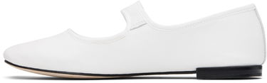 Oblečenie Repetto Repetto Georgia Square-Toe Mary Jane Ballerina Flats Biela | V4141VE, 2