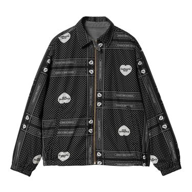 Bunda Carhartt WIP Harris Jacket Šedá | A241001_89_PG, 1