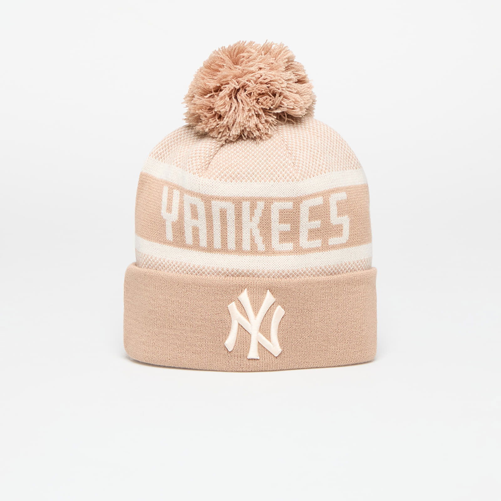 New York Yankees Beanie Beige