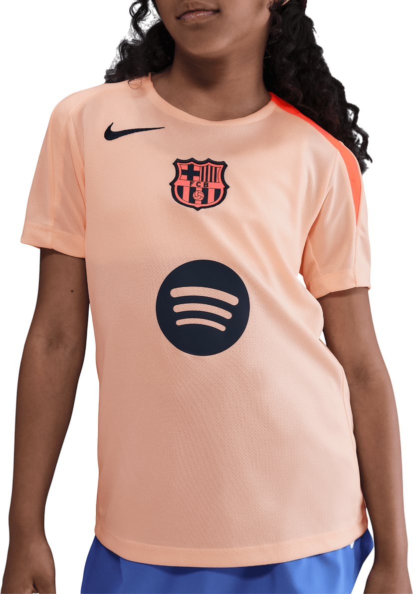 Tričko Nike Dri-FIT Total 90 FC Barcelona Strike Training T-Shirt Oranžová | hm4443-808