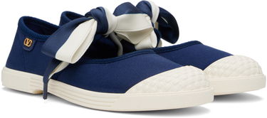 Šaty Valentino Valentino Garavani Bay By Bay Ballerinas Modrá | 6W2S0LH9WZG, 3