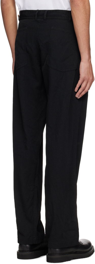 Nohavice Comme des Garçons Comme des Garçons Shirt Twill Garment Treated Trousers Čierna | FO-P505-051, 2