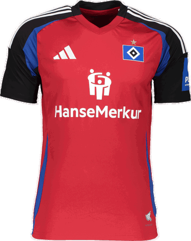 Dres adidas Originals Hamburger SV Third Jersey 2024/25 by Adidas Červená | 5hsvip2174, 0