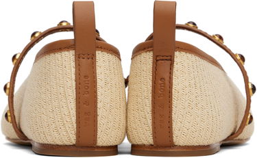 Šaty rag & bone rag & bone Spire Straw Mary Jane Ballerina Flats Čierna | WFF25PF1003ST3, 4
