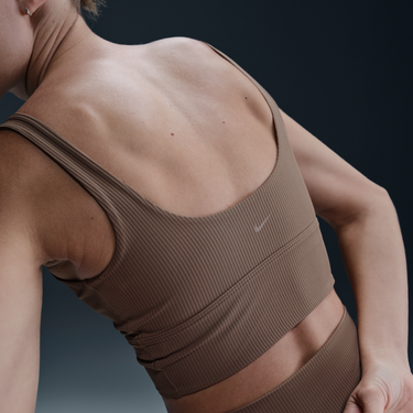 Podprsenka Nike INF WIDE RIB BRA Hnedá | hf1542-233, 4