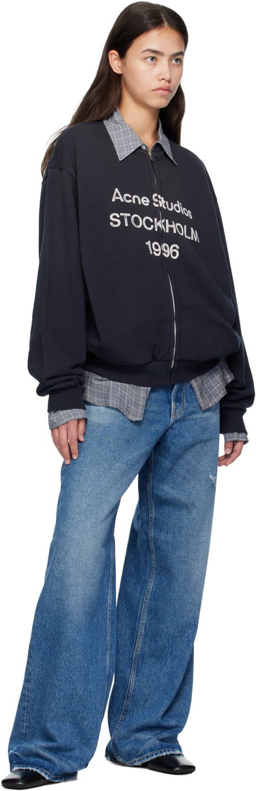 Džínsy Acne Studios Acne Studios Loose-Fit 1981 Jeans Modrá | C00087-, 3