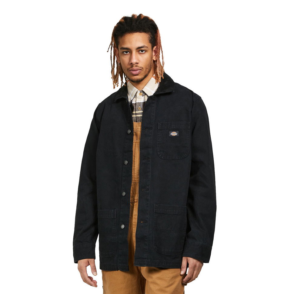 Bunda Dickies Duck Canvas Summer Chore Coat Čierna | DK0A4XMJC401, 0