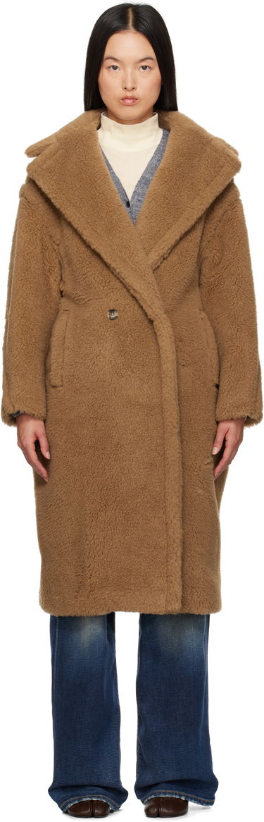 Kabáty Max Mara Max Mara Teddy Bear Icon Coat Hnedá | 2421016032600 MM10739, 0