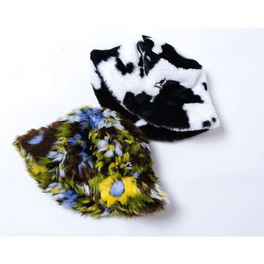 Klobúk Kangol Faux Fur Bucket Hat Rôznofarebný | K4370-CF901, 2