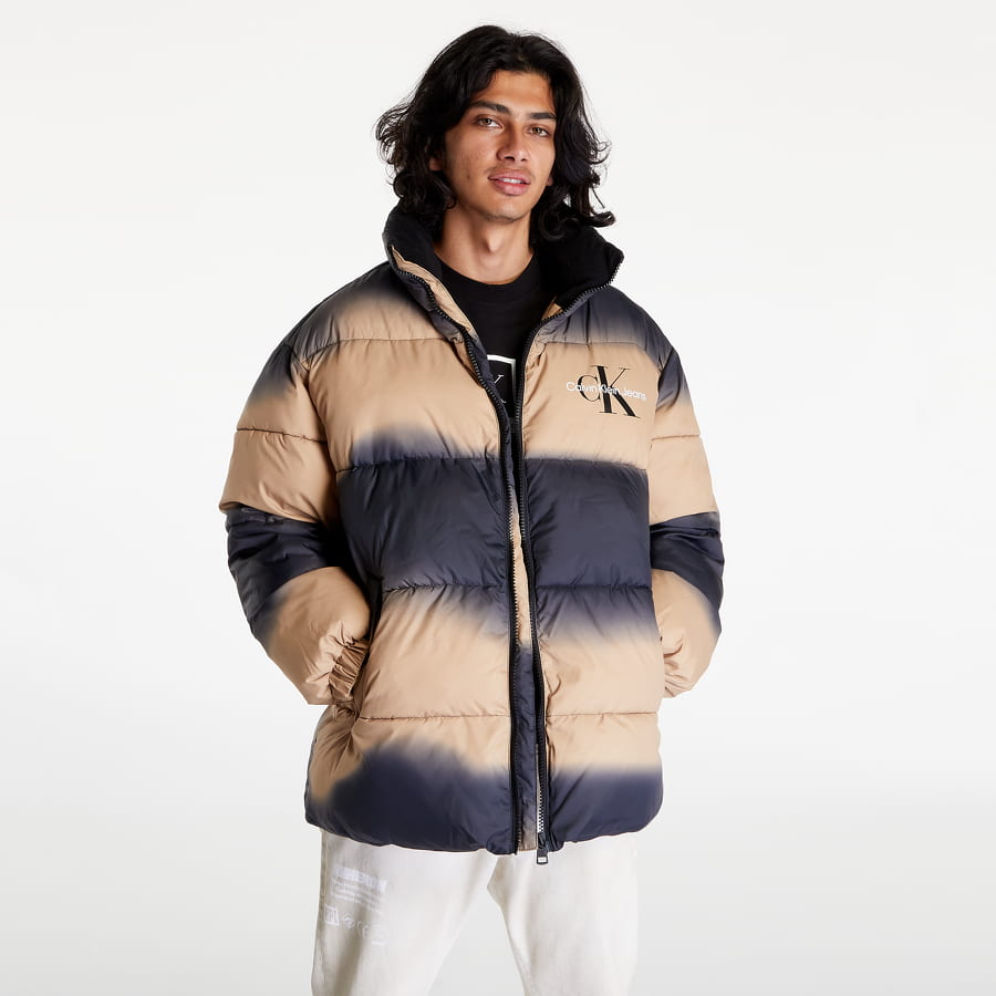 Prešívaná bunda CALVIN KLEIN Gradient All Over Print Puffer Rôznofarebný | J30J321970 0GK, 0