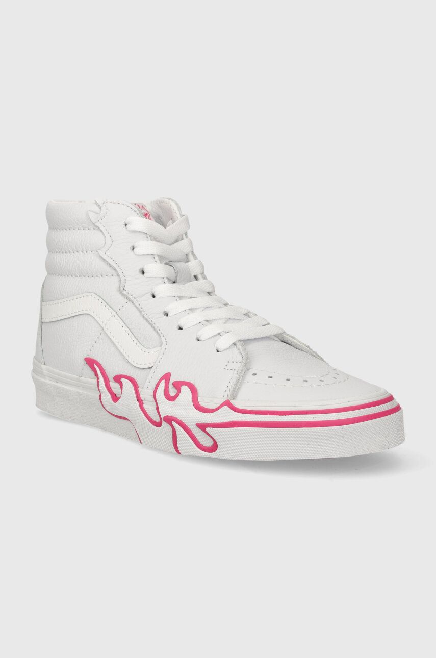 Tenisky a topánky Vans SK8-HI Flame Biela | VN0005UJYU21, 1