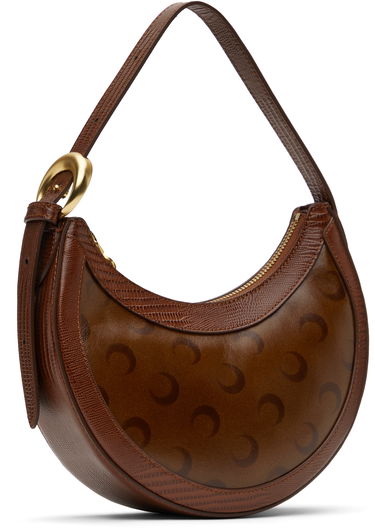 Kabelka Marine Serre Marine Serre Moon Airbrushed Leather Eclips Mini Bag Modrá | WBA002A CLEA0053, 4