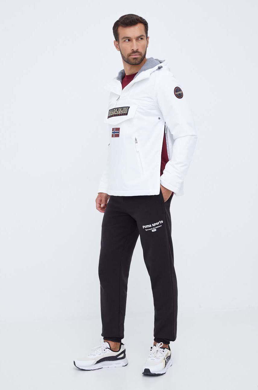 Vetrovka Napapijri Overhead Anorak Jacket Biela | NP0A4GMD0021, 1