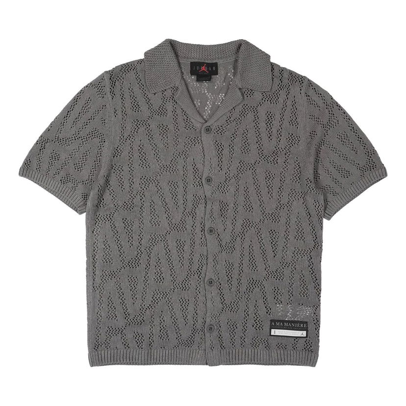 Košeľa Jordan Jordan x A Ma Maniere Shooting Shirt Šedá | HF0535-029
