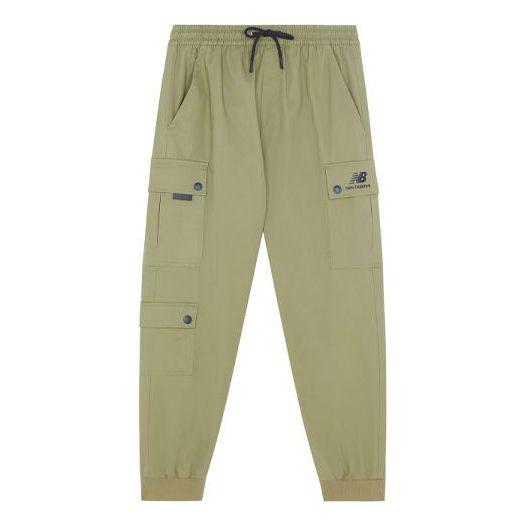 Cargo nohavice New Balance Pocket Cargo Pants Zelené | AMP13389-OV, 0