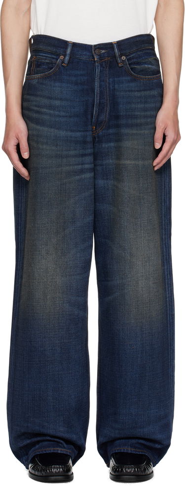 Džínsy Acne Studios Acne Studios Loose Fit 1981 Jeans Modrá | C00082-, 0
