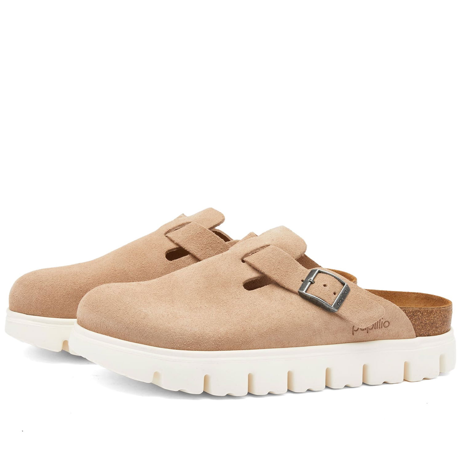 Tenisky a topánky Birkenstock Boston Chunky Suede Clogs Béžová | 1026176, 0