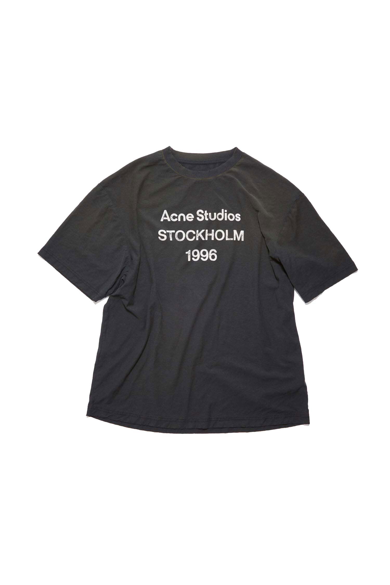 Tričko Acne Studios Stockholm1966 Logo T-Shirt Čierna | FN-UX-TSHI000013 BM0, 0