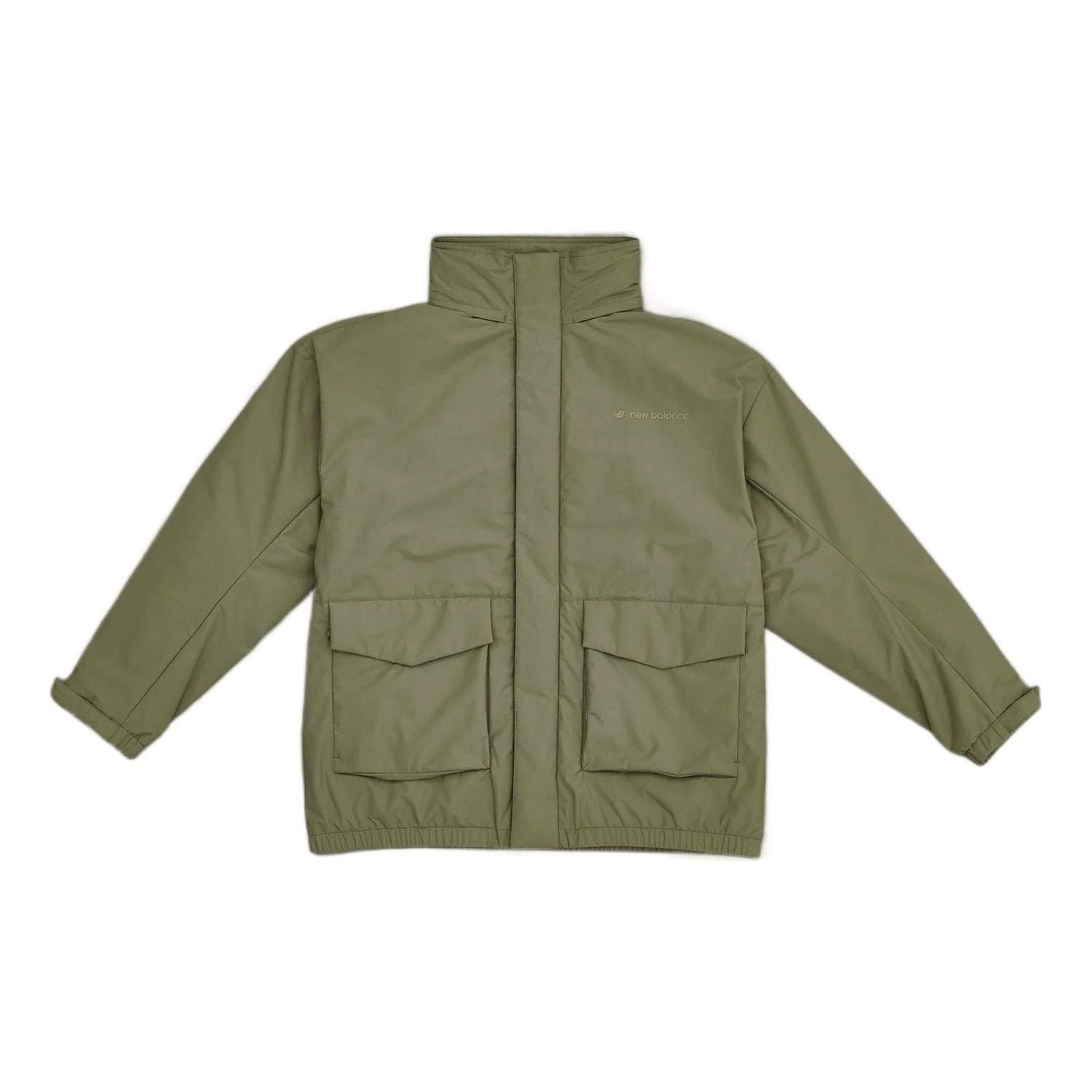 Prešívaná bunda New Balance MET24 Padded Jacket Zelené | AMJ25008-TCO, 0