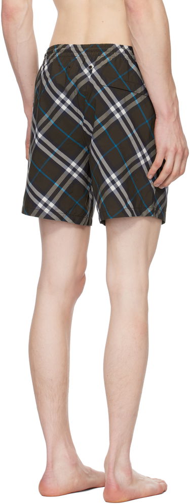 Plavky Burberry Burberry Check Swim Shorts Hnedá | 8108204, 2