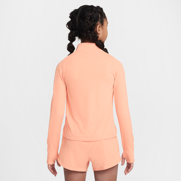 Sveter Nike Dri-FIT Long Sleeve 1/4 Zip Top Oranžová | FD2853-844, 3