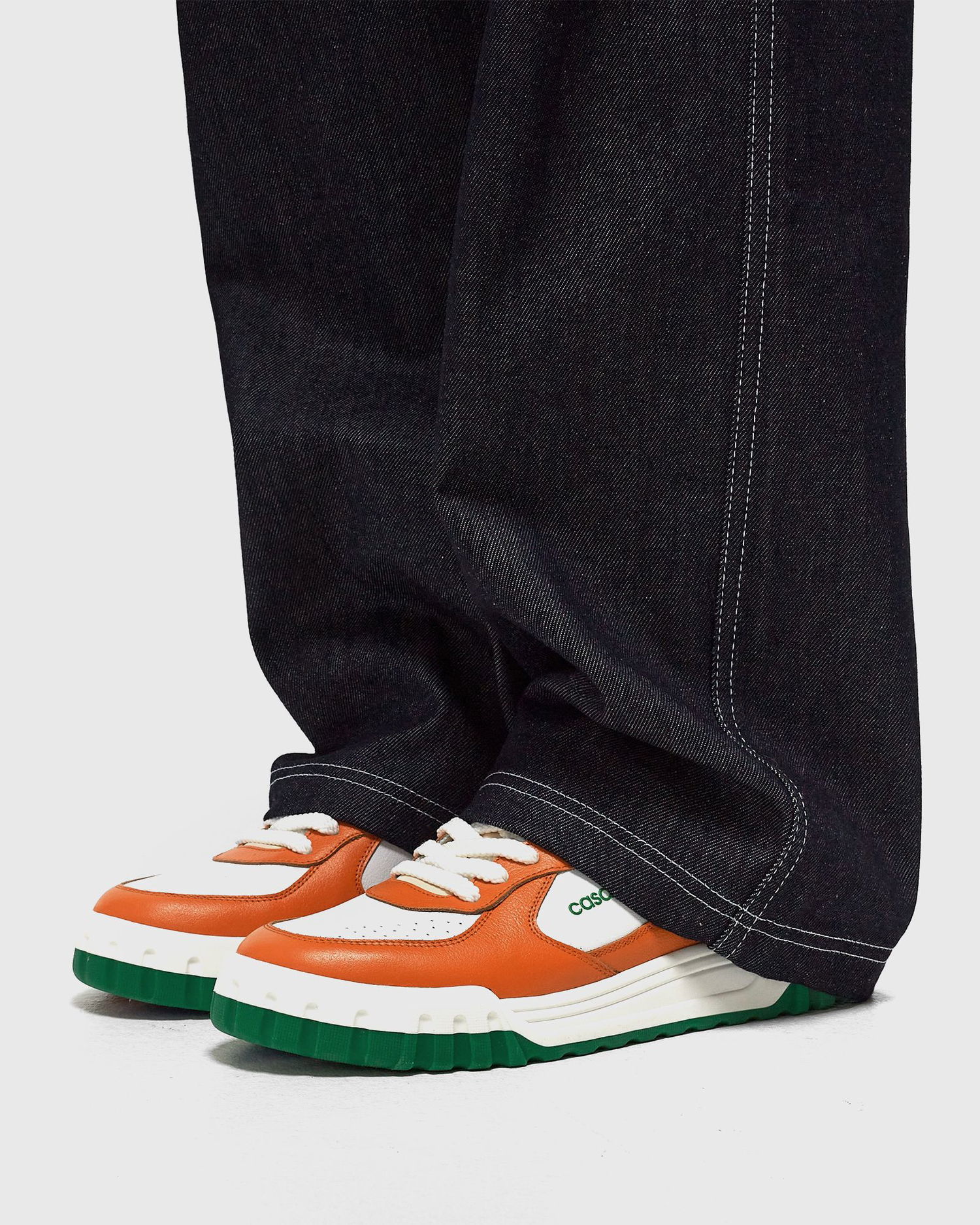 Tenisky a topánky Casablanca TENNIS COURT SNEAKER Oranžová | AS24-SNK-017-02M, 1