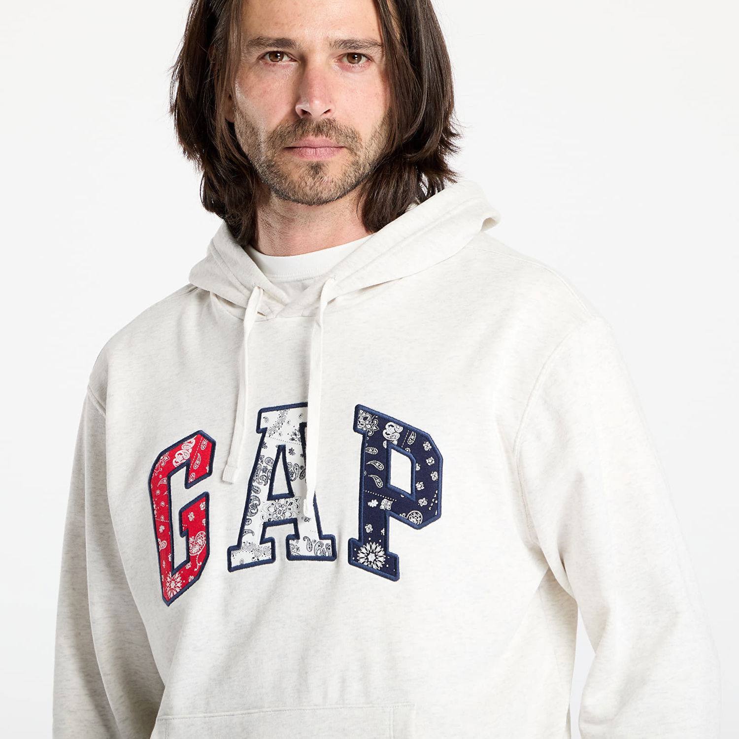 Mikina GAP GAP Americana Hoodie Biela | 767818-00, 1