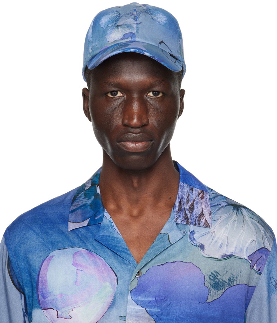 Šiltovka Paul Smith Paul Smith Narcissus Baseball Cap Modrá | M1A-987DT-M777-47-0, 0