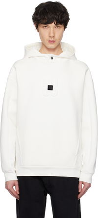 Hugo Stacked Logos Interlock Hoodie