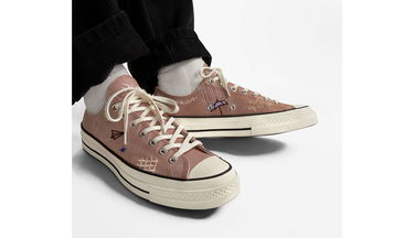 Tenisky a topánky Converse Chuck 70 Embroidered Hnedá | A03665C, 1