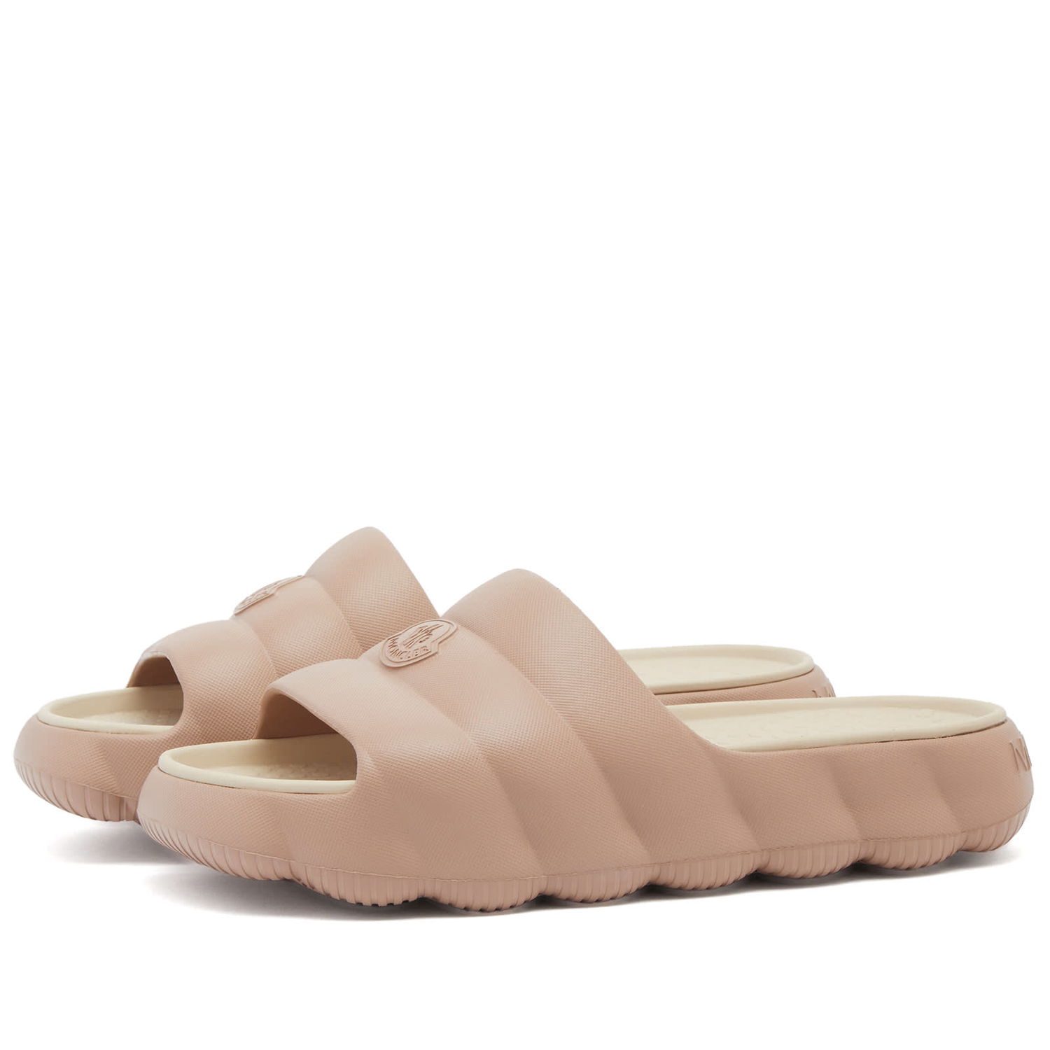Tenisky a topánky Moncler Women's Lilo Slides Shoes in Brown, Size EU 36 | END. Clothing Béžová | 4C001-70-M2559-513, 0