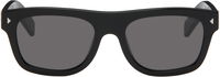 Bold Square-Frame Sunglasses with Triangular Accents