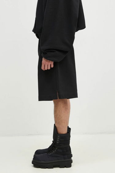 Šortky VETEMENTS Embroidered Logo Sweatshorts Čierna | UA66SS610B, 1