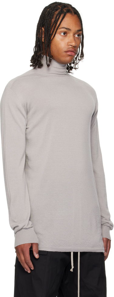 Sveter Rick Owens Rick Owens Concordians Oversized Turtleneck Sweater Čierna | RU02E1626 WS, 4