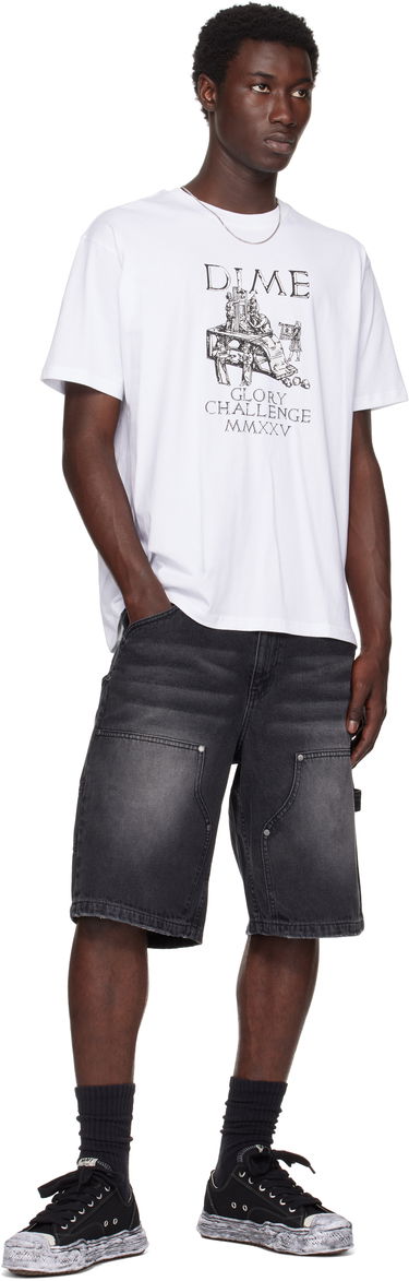 Tričko Dime Dime Glorious Graphic T-Shirt Biela | DIMESU2561WHT, 3