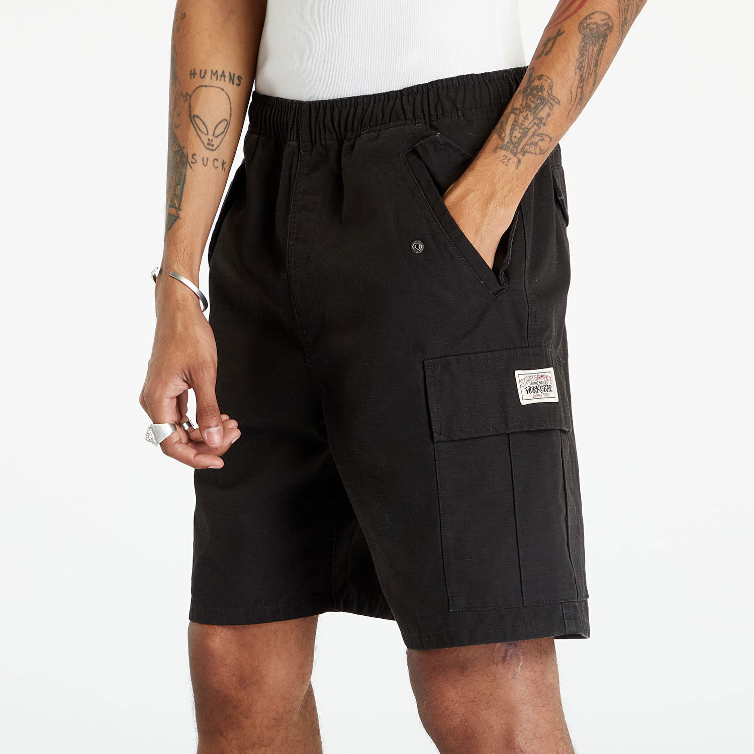 Šortky Stüssy Ripstop Cargo Beach Short Čierna | 112297 black, 1