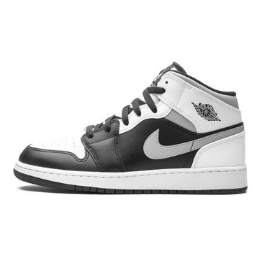 Tenisky a topánky Jordan Air Jordan 1 Mid GS "White Shadow" Čierna | 554725-073, 0