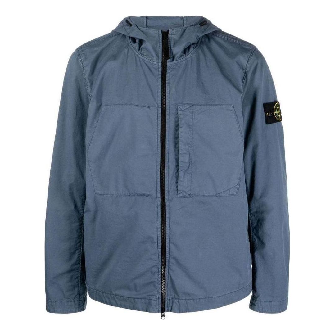 Mikina Stone Island Stretch TC Hooded Jacket Modrá | 781543310-V0024, 0
