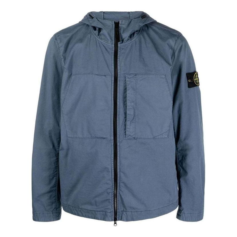 Mikina Stone Island Stretch TC Hooded Jacket Modrá | 781543310-V0024